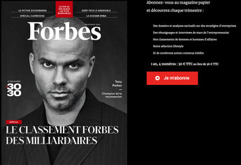 Exclusive Interview with Forbes FR Digital Edition